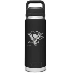 Yeti NHL Rambler 26 Oz. Chug Cap Bottle -StringKing shop nhl26ozpittsburghpenguins
