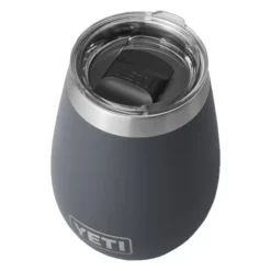 Yeti Rambler 10 Oz. Wine Tumbler -StringKing shop yeticharcoalWINE10