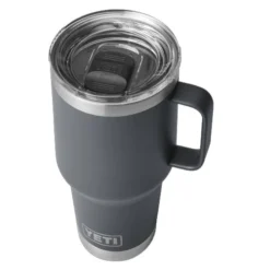 Yeti Rambler 30 Oz. Travel Mug -StringKing shop yeticharcoalmug30