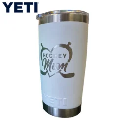 Yeti Rambler 20 Oz. Tumbler Valentine's Etched Limited Edition -StringKing shop yetihockeymomwhite