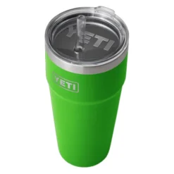 Yeti Tumbler 26 Oz. Stackable Tumbler W/Straw Lid -StringKing shop yetitumblerstraw26ozcanopygreen